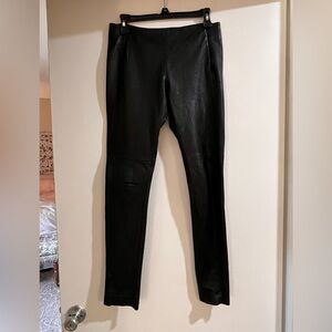 BCBG Lamb skin pants